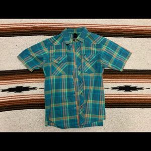 North Face short sleeve men’s button up M